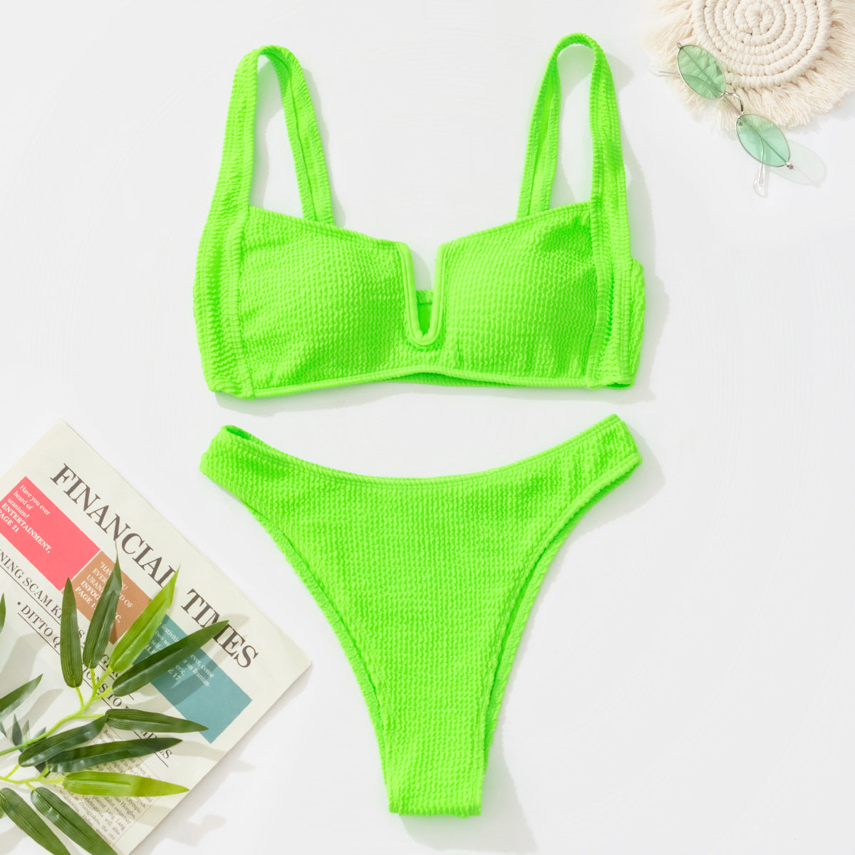Swimsuit Women Swimwear Push Up Set