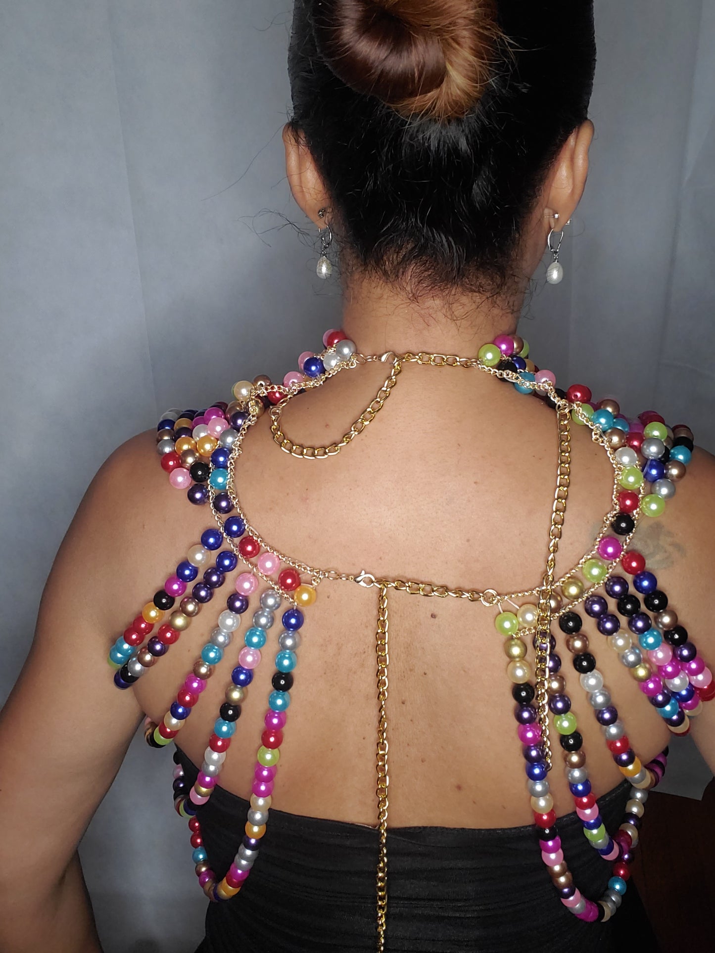 All Pearl Body Shawl