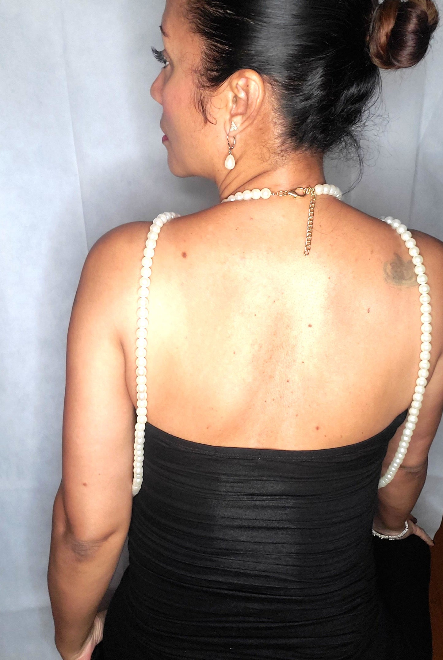 Pear Body Long Necklace