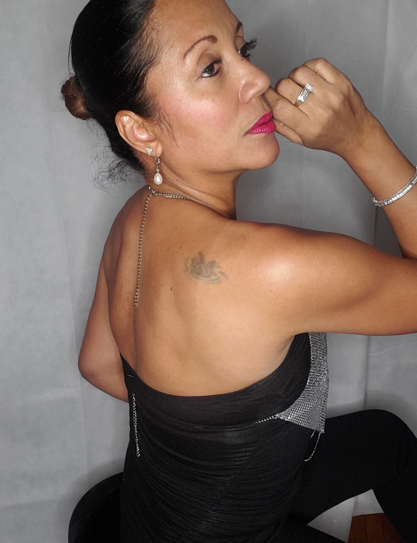 Bra Chain Top Golden Chain
