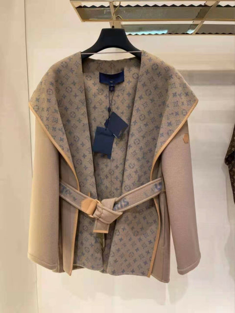 Fashion Cardigan Coat High Quality Cotton Casual Luxury Elegant