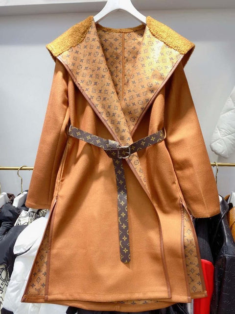 Fashion Cardigan Coat High Quality Cotton Casual Luxury Elegant