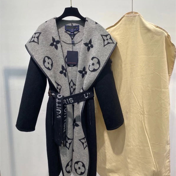 Fashion Cardigan Coat High Quality Cotton Casual Luxury Elegant