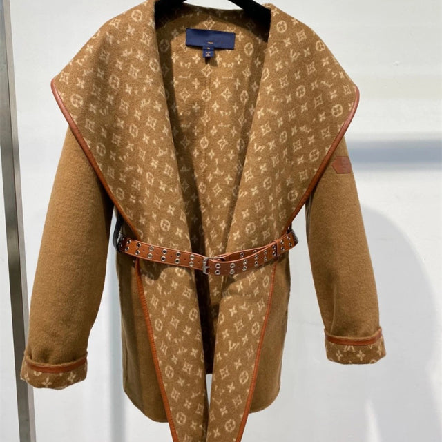 Fashion Cardigan Coat High Quality Cotton Casual Luxury Elegant