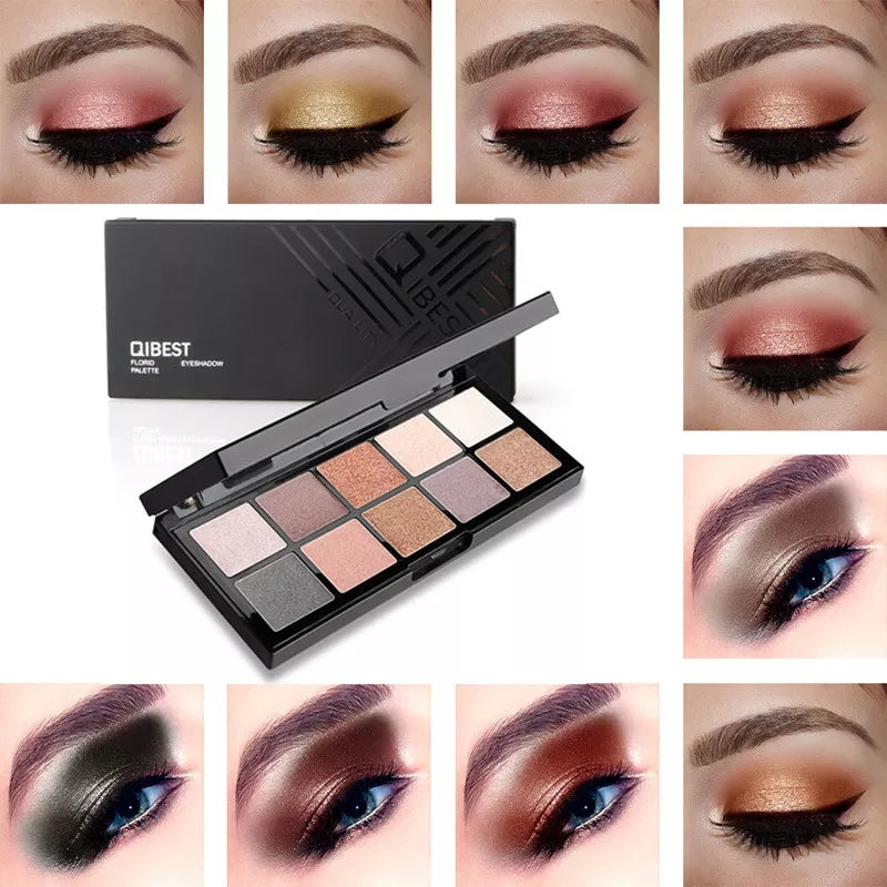 Makeup Color SHIMMER Eyeshadow Palette WATERPROOF